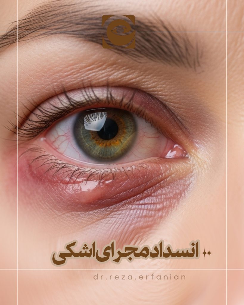 انسداد مجرای اشکی