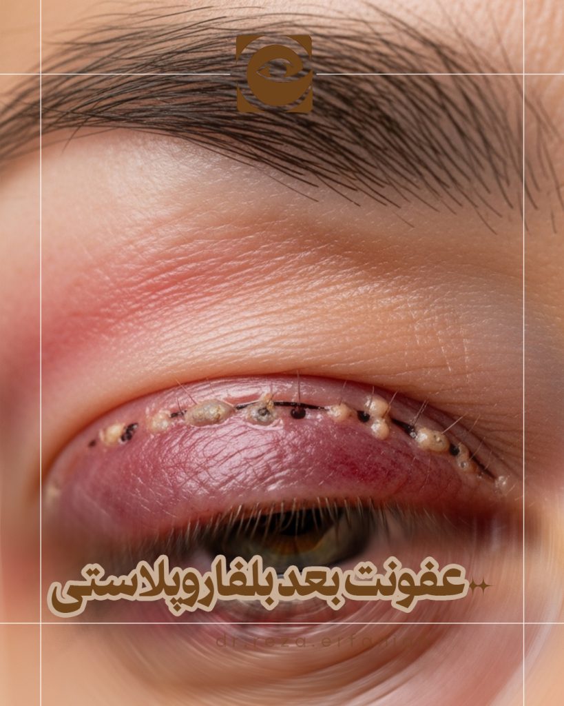 عفونت بعد از بلفاروپلاستی